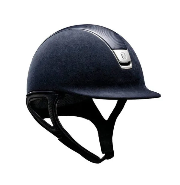 fineste og klassisk ridehjelm i navy