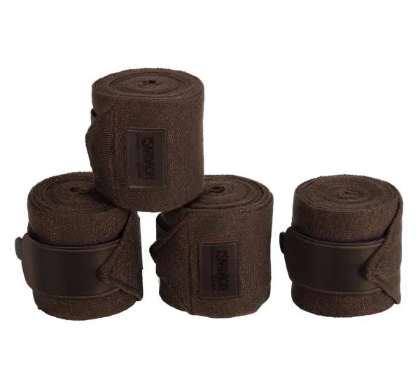 eskadron uld bandage platinum brun