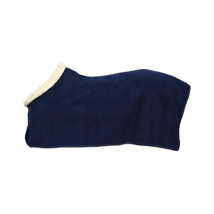 Kentucky Fleece Rug Show 'Heavy' Navy Elegant